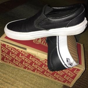 Black Slip Ons